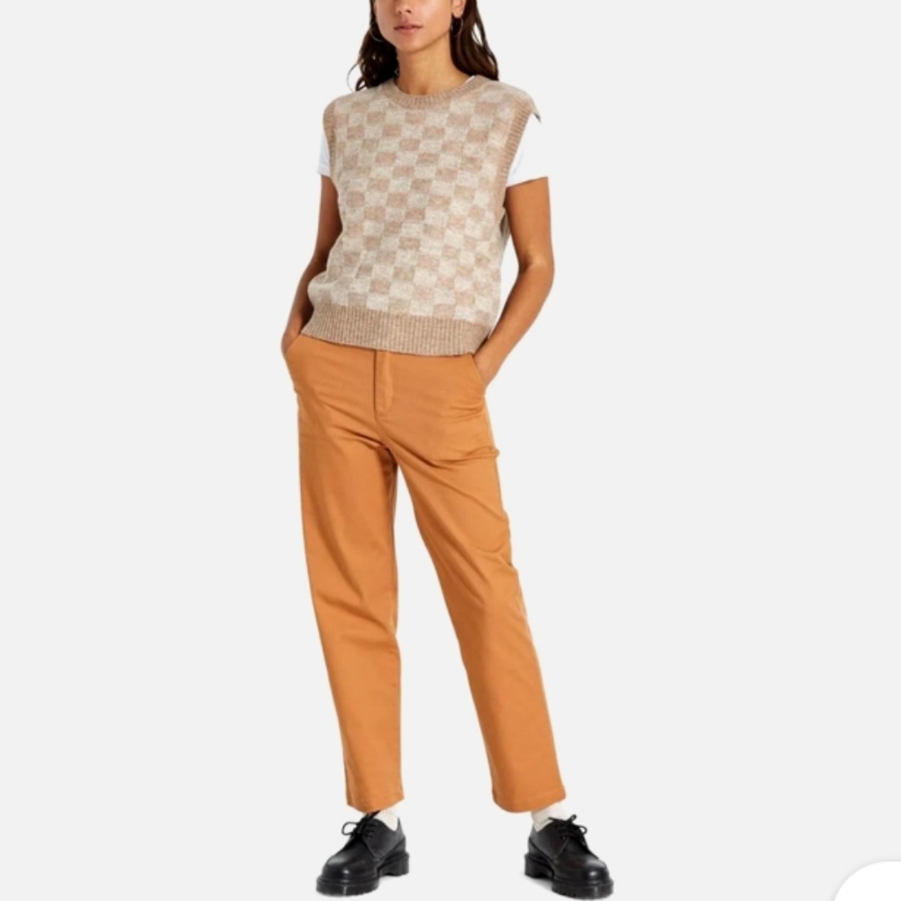 Brixton Checkered Sweater Vest